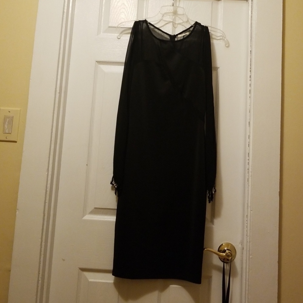 Zio Black Cocktail Dress